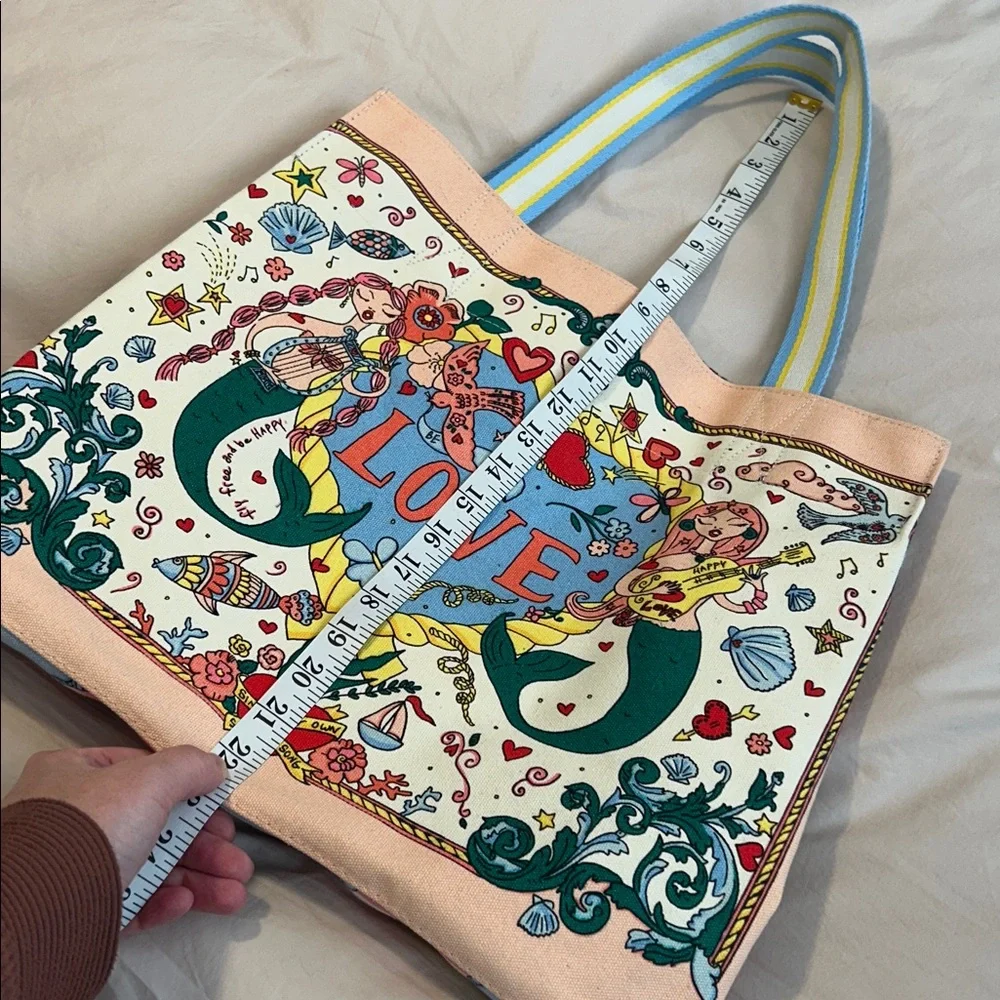 Brighton Mermaid Siren’s Song Canvas Limited Edition Fashionista Tote